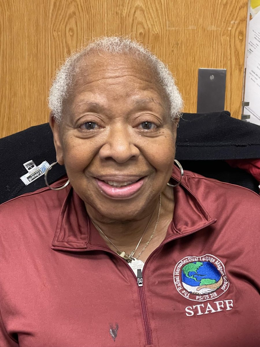 Nurse Echols in her office at 218.