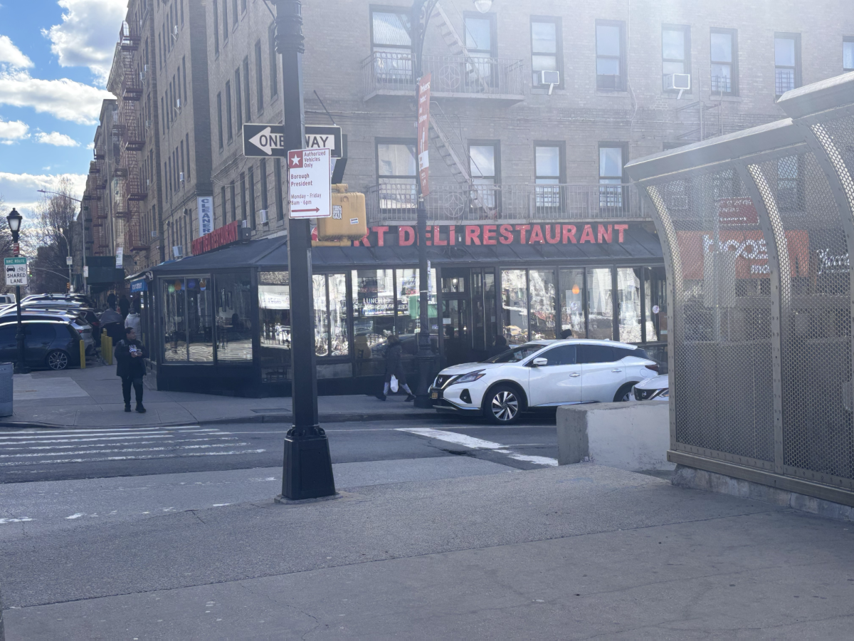 View of the Court Deli Restaurant from 161 St and Walton Av