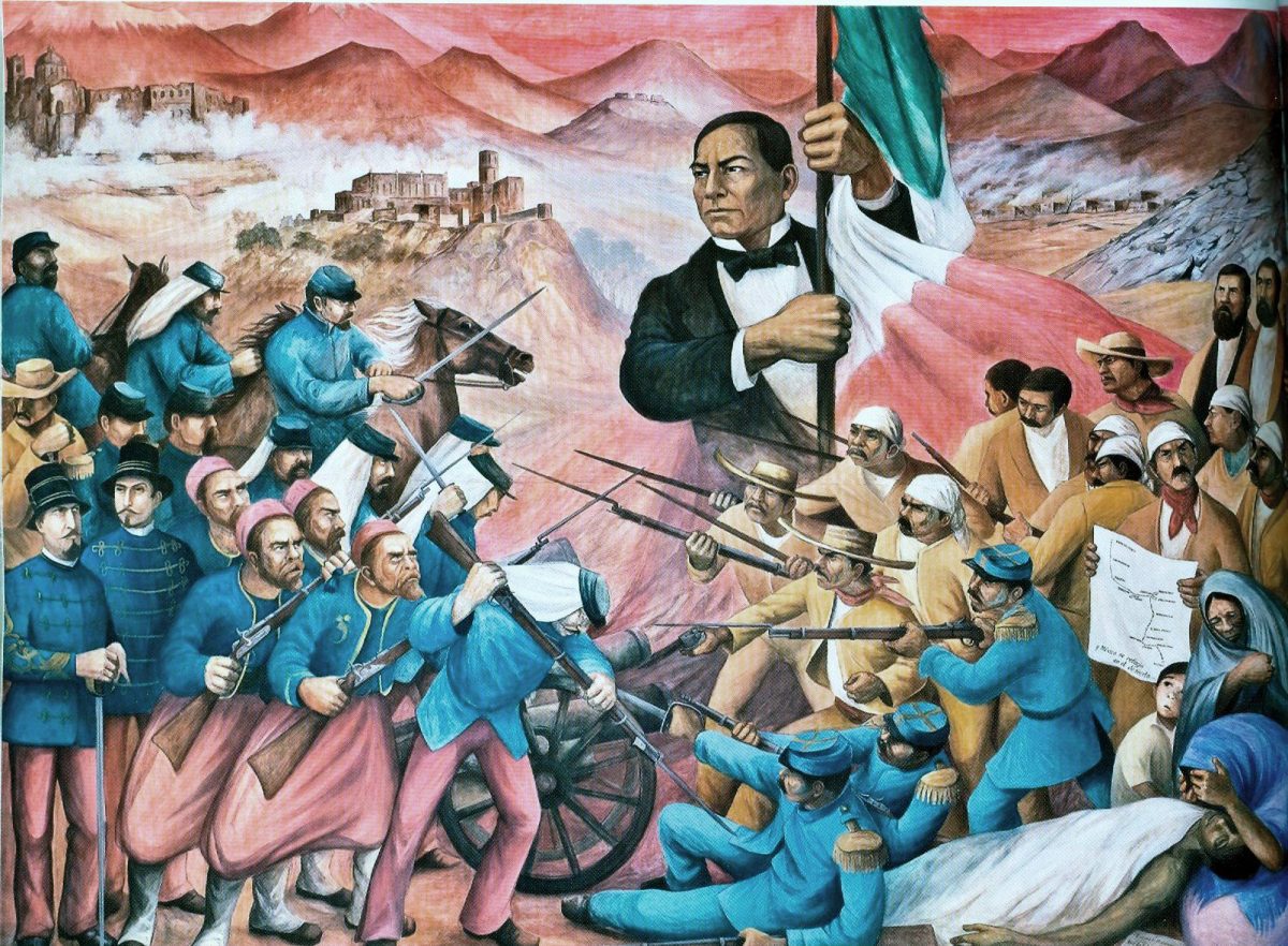 Benito Juarez, Simbolo de la Republica by Antonio González Orozco